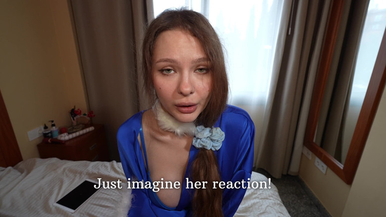 Alexa Poshspicy: Анал з падчеркою в різдвяний ранок. Я прошу її не кричати, ех