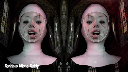 Goddess Misha Goldy: Gay sinner forever! You will be in hell!