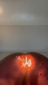 Sterretje Laten Branden in Anus