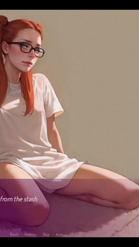 Mila Ai - Mila Teasing the Courier - Addont - by Porn Game 4u