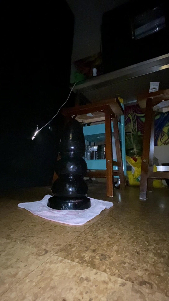 Gaypiest: Dubur merosakkan dengan dildo bola xxl memusnahkan