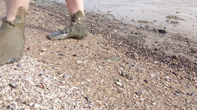 Footfetish: Wangerland'ın Wadden Denizi'nde Güzel Çoraplarla