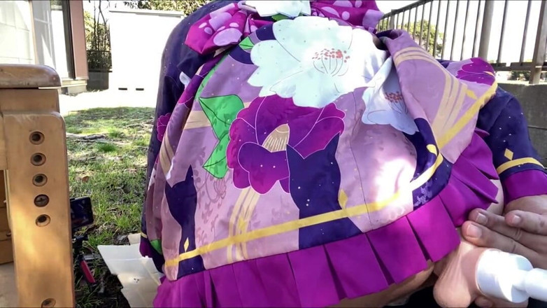 megu2002: No. 131 Outdoor con kimono
