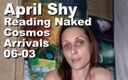 Cosmos naked readers: Abril tímida leyendo desnuda, las llegadas del cosmos PXPC1063