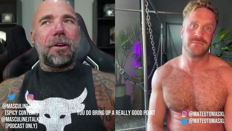 Raw and Uncensored with Masculine Jason: Porn Star Confessions - Mateo Tomas (episode 173)
