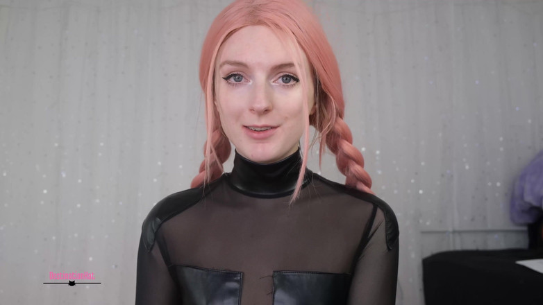 Destination Kat: Shiny Bodysuit JOI