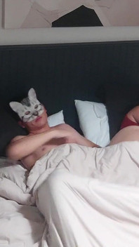 Sexy Hot Stepmom, Only Fans in Slow Motion, in Bed