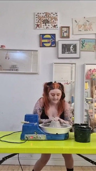 Zajíček Velká prsa Sexy Pottery