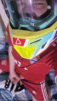 Young Football Player Jerks off and Cums on Sneakers