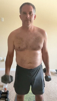 Stretching and lifting weights