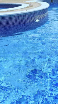 Bellattrix Seduces Her Neighbor at the Pool Almost Caught Before Finishing at Home