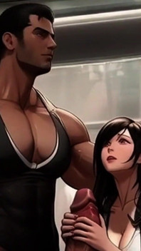 Tifa Meets a New Penis on the Train