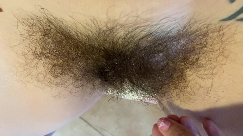 Cuteblonde666: Closeup memek berbulu pov