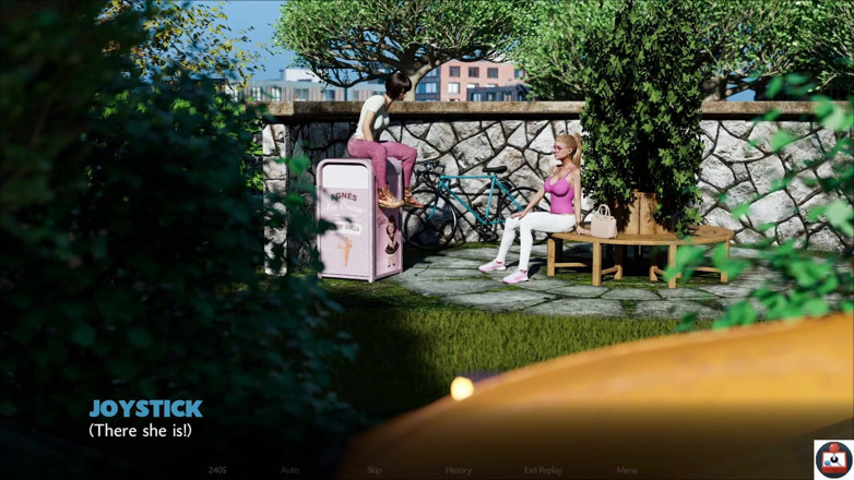 Joystick Cinema: Časová razítka - Juli's Park BJ - Scéna