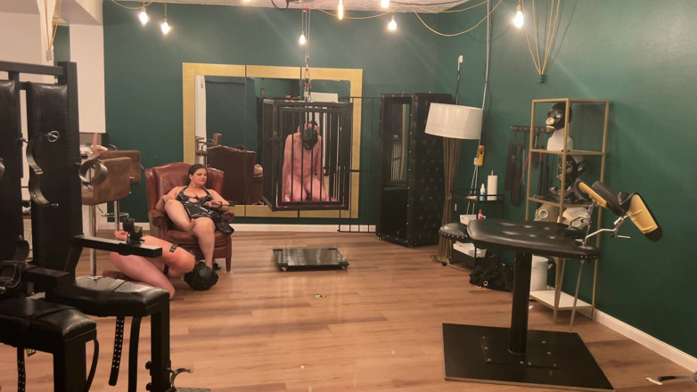 DOMINATRIX6: Dommes'in zonklayan oyuncaklarıyla genişleyen anal itaatkarlar