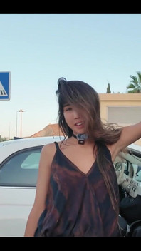 I Just Slipped Outta My Clothes and Into My New Sexy Straps Right in the Parking Lot