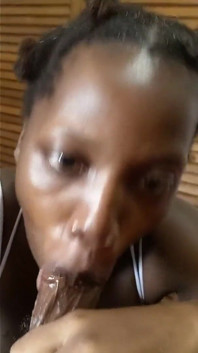 Ratu blowjob eboni Mastermeat1 mengambil pancutan mani besar-besaran beban pancutan muka juga - Jhodez1