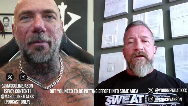 Raw and Uncensored with Masculine Jason: Porn star confessions - coach vanson episode 204