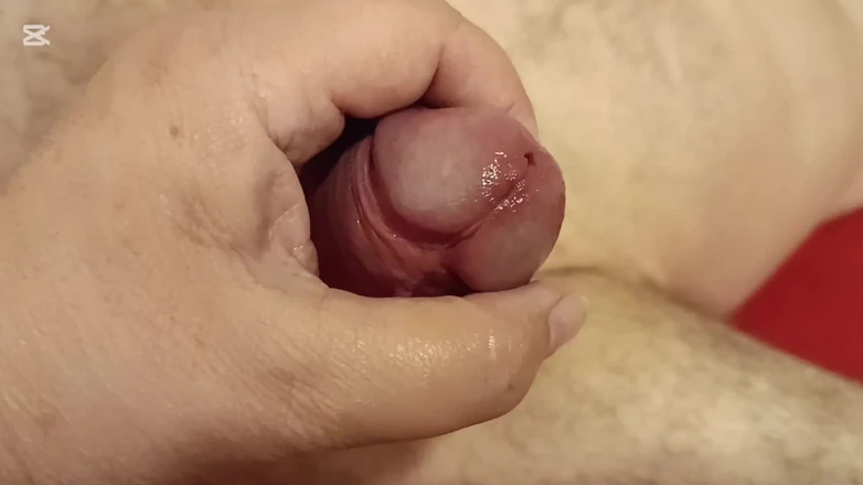 Whispering man: Thick Penis Is Lubricated and Massaged