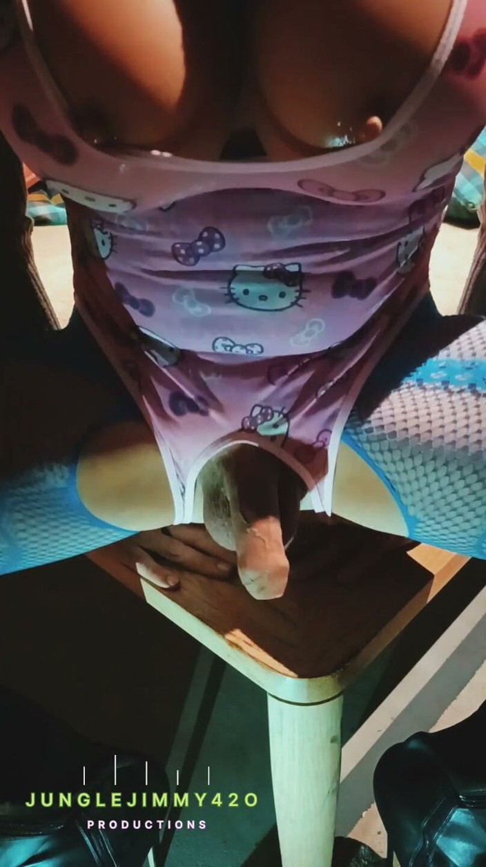 El Cheffe: Hello Kitty Hard Anal Dildo
