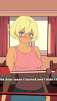 Futanari Have a Heart Too Futa Hentai Game Ep.1 Lesbian Romance with Her New Roomate!