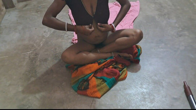 Trilokinath: Talgu Village Buah dada besar menekan dan berkongkek