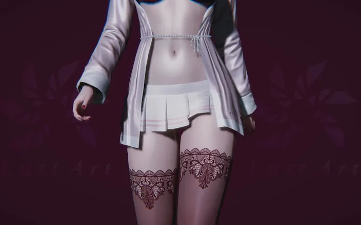 Lust art 3D: Sexy Model Celestia Catwalk