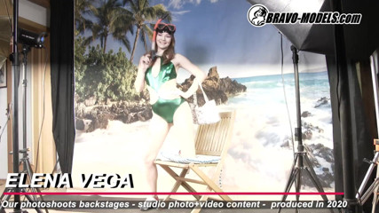Bravo Models Media: 377 backstage photoshoot Elena Vega adult