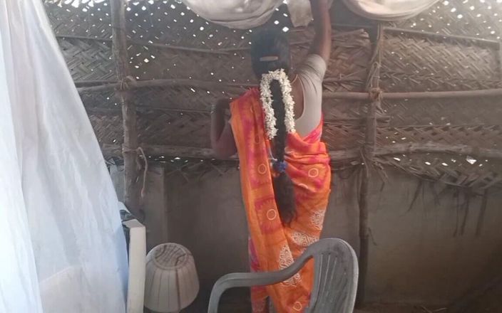 Priyanka314: Шоу тамильской домохозяйки с большими сиськами в деревенском доме