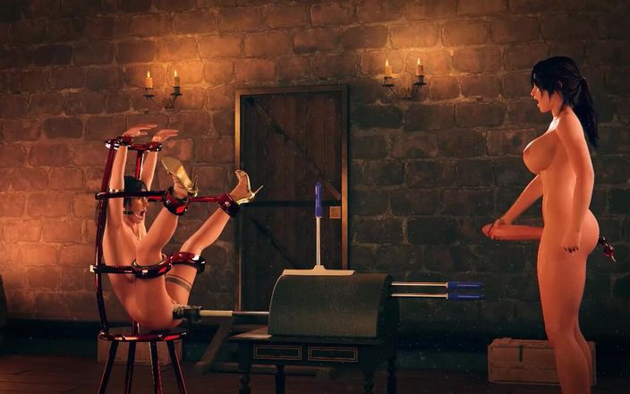3D Hentai Animation: सेक्सी जुड़वाँ की जोरदार चुदाई