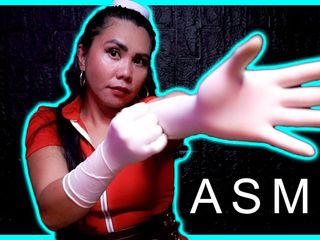 Domina Fire: Asmr Surgical Gloves &amp;&amp;tity Collections