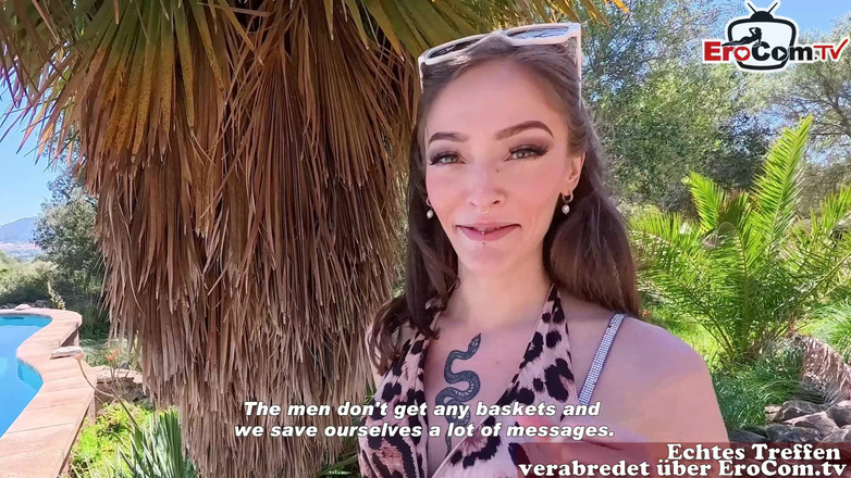 EroCom: German Tourist Teen Becky California Pick up Guy for a...