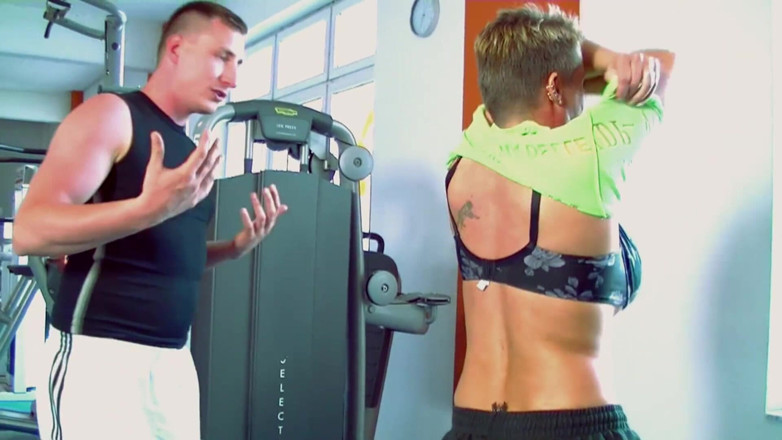 Mature Climax - 100% Mature Videos: Busty mature whore fucking her gym trainer