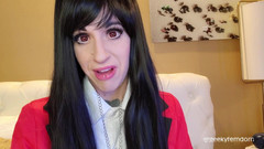 Geeky Femdom: Kukeguri Yumeko karetní hra