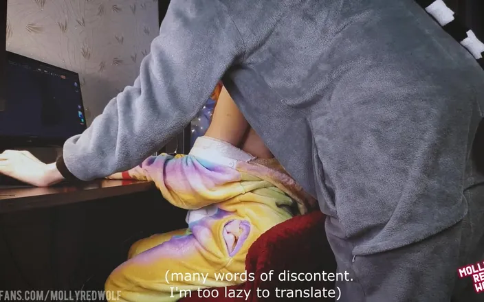 MollyRedWolf: Distracted Me From Work on Quarantine to Fuck Me Mollyredwolf