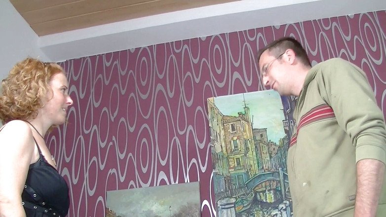 German amateur - 100% German hardcore videos: Busty chick loves the taste of hot load after getting...