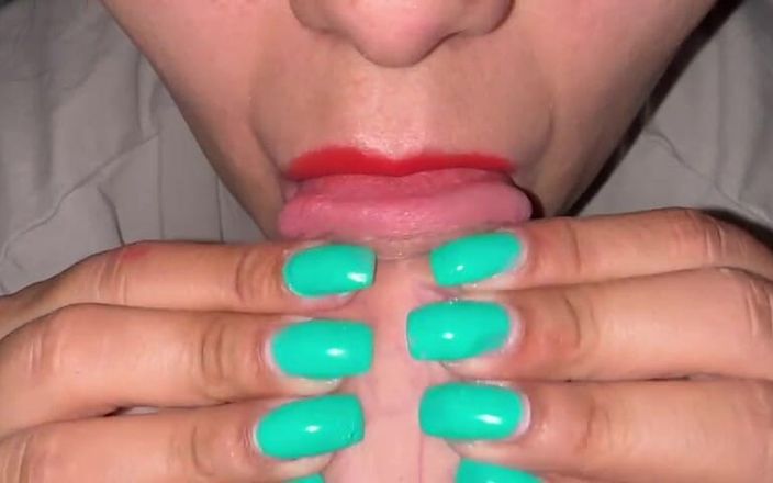 Latina malas nail house: Latinas med rött läppstift suger gringos kuk