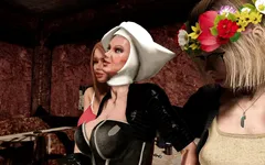 Badessa the Perv Old 60yo Nun