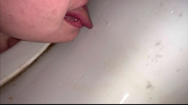 Elena917: Lins de toaletă până la orgasm