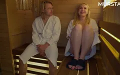 Een vreemde heeft me geleerd hoe ik naar de sauna moest gaan