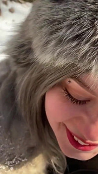 Slovanské jádro - Frozen Cum-load pití - Klip Vilu Vidish