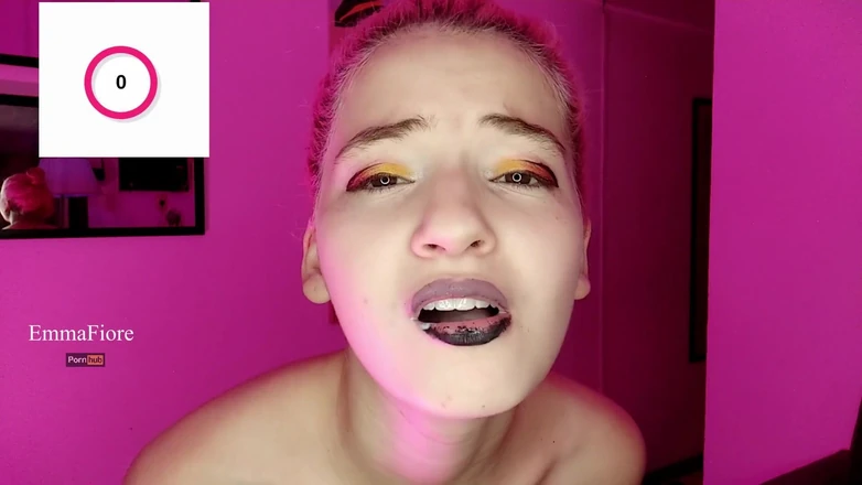 Emma Fiore: Step Sister Femdom POV Cum Countdown