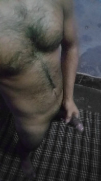 Jerking My Big Dick in Home Alone