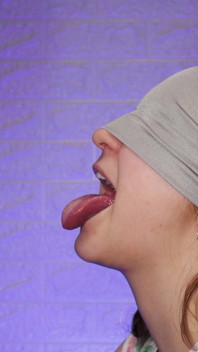 The sweet taste of victory. Cum on lips