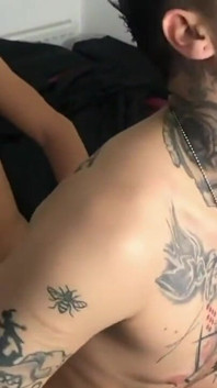 Twnk with Tatoos Fucked by His Friend