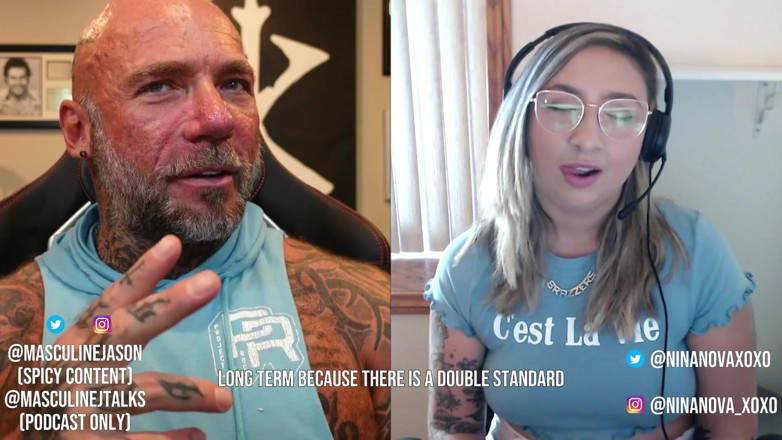 Raw and Uncensored with Masculine Jason: Mărturisiri de vedete porno - Nina Nova (episodul 176)