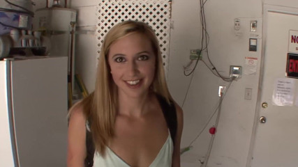 Lethal Teens: Blonde teen sucks neighbor's cock