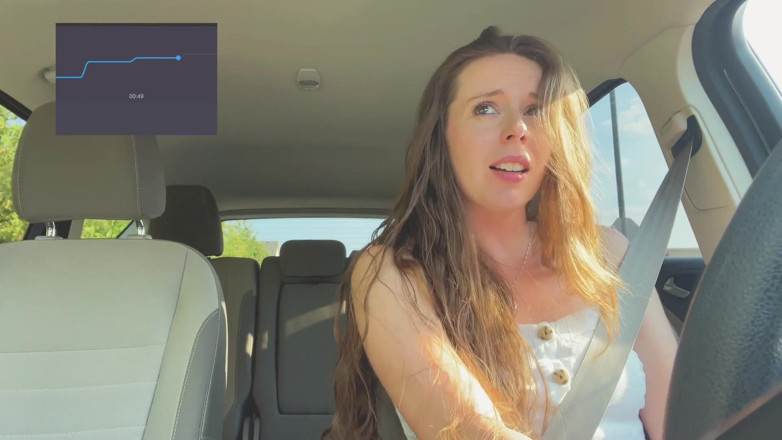 Nadia Foxx: Freutoy + Lush + Drive Thru = Orgasme Galore!!