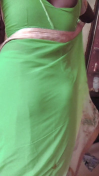 Desi Tamil Slut Wife Renu No Bra Blouse & No Panty Petticoat Saree Tease for Secret Lover! Indianhotwifex