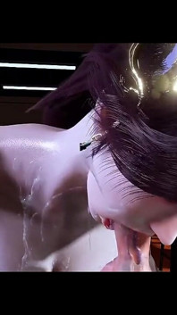 Déesse de l’animation : courbes dans le fantasme - animation 3D hentai